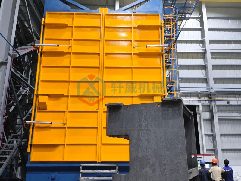 大型单挂钩抛丸机