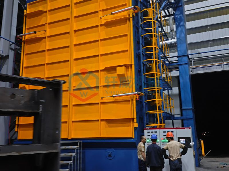 大型单吊钩抛丸机