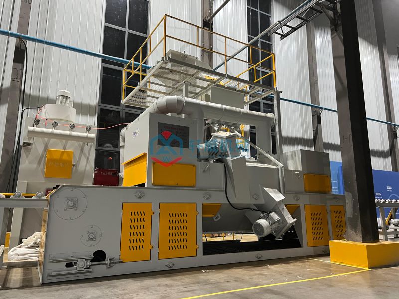 网带输送式抛丸机