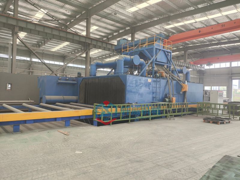 型材通过式抛丸机