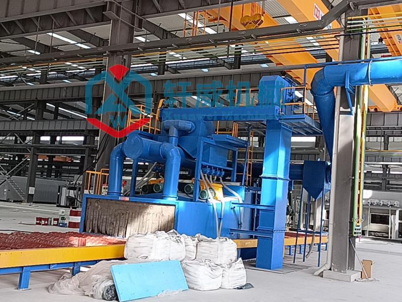 钢板预处理线抛丸机