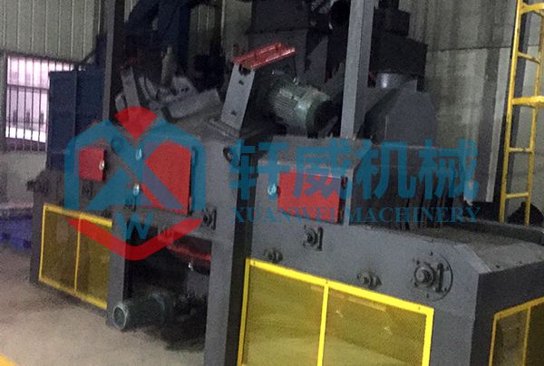 单面通过式履带抛丸机