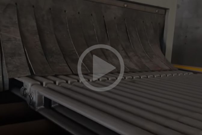 结构件抛丸效果