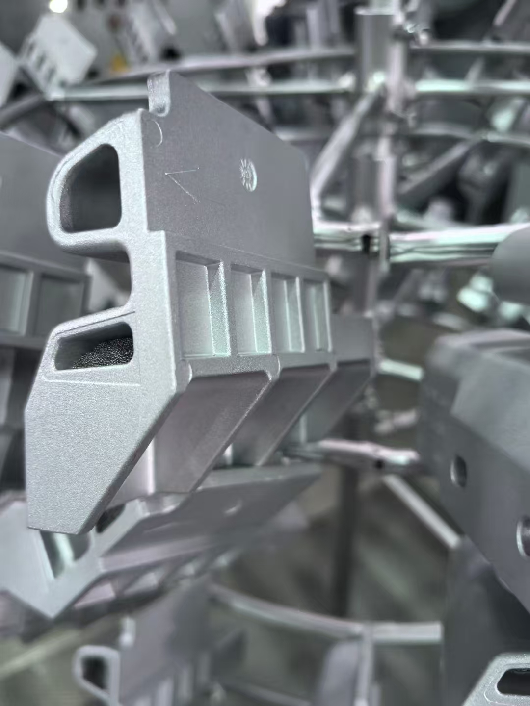 铝压铸抛丸效果