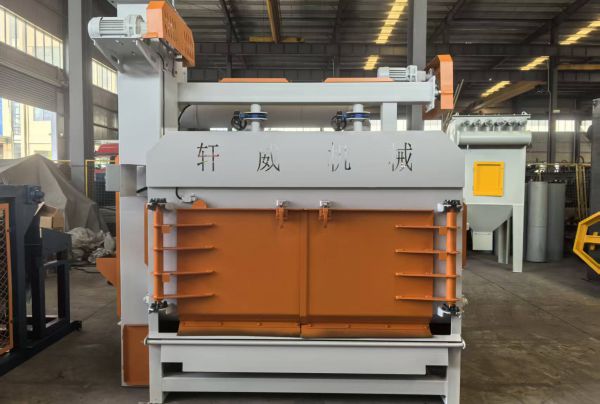 双抛头履带式抛丸机