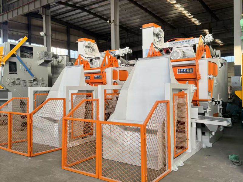 Q3212自动上下料抛丸机（1次抛1吨）